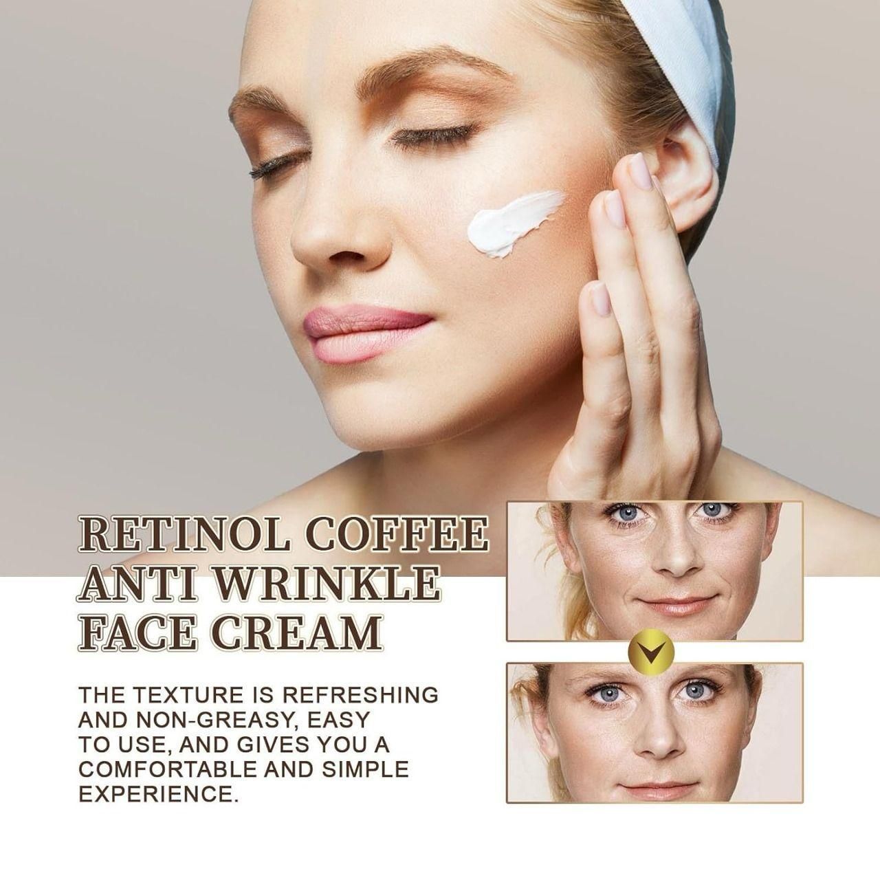 Ratinol Caffeine Anti Wrinkle Cream